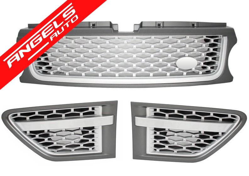Bara Aripi si Grile compatibile cu Range Sport 05-13 Facelift Autobiography Gri - imagine 2