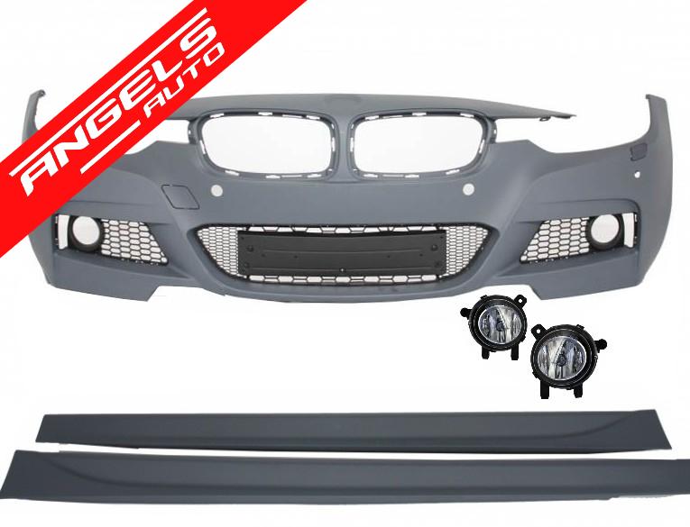 Bara Fata Completa si Praguri compatibila cu BMW Seria 3 F30 F31 2011-up M-Technik