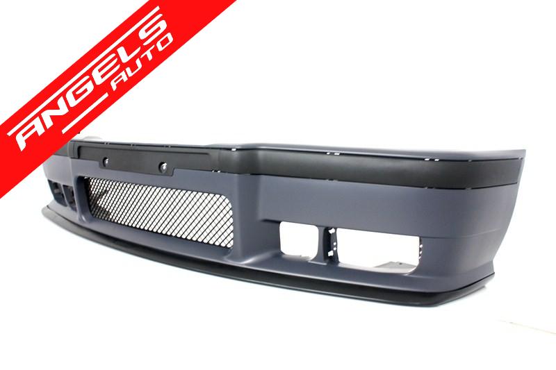 Bara Fata M compatibila cu BMW Seria 3 E36 M3 Look cu Proiectoare Ceata Galbene - imagine 3