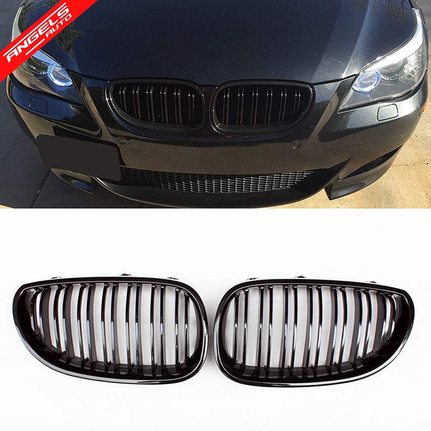Grile compatibile cu BMW Seria 5 E60 2003-2009 Negru Lucios M Design Nari M Sport - imagine 8