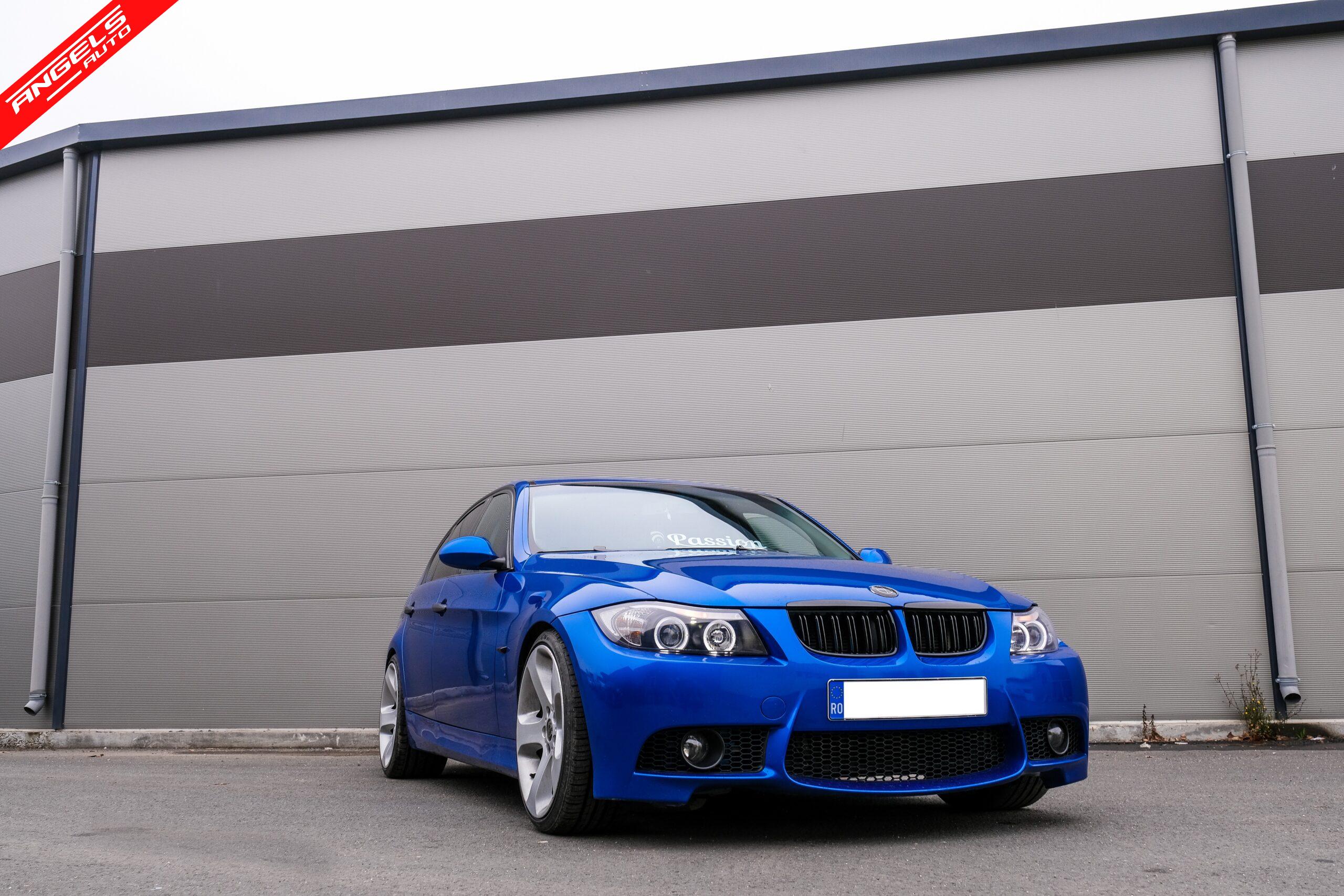 Bara Fata compatibila cu BMW Seria 3 E90 Sedan E91 Touring (2004-2008) M3 Look - imagine 5