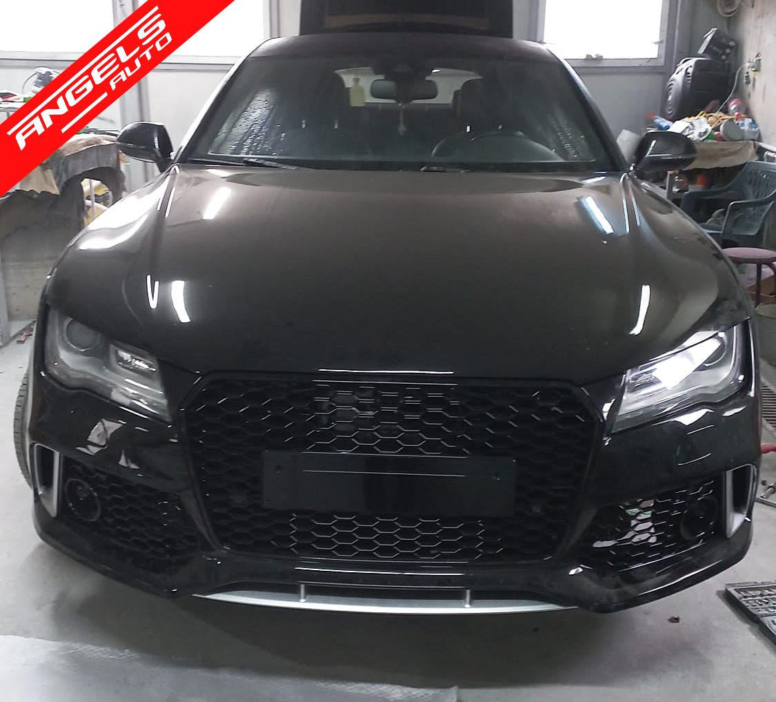 Bara Fata compatibila cu Audi A7 4G RS (2010-2014) RS7 Design - imagine 11