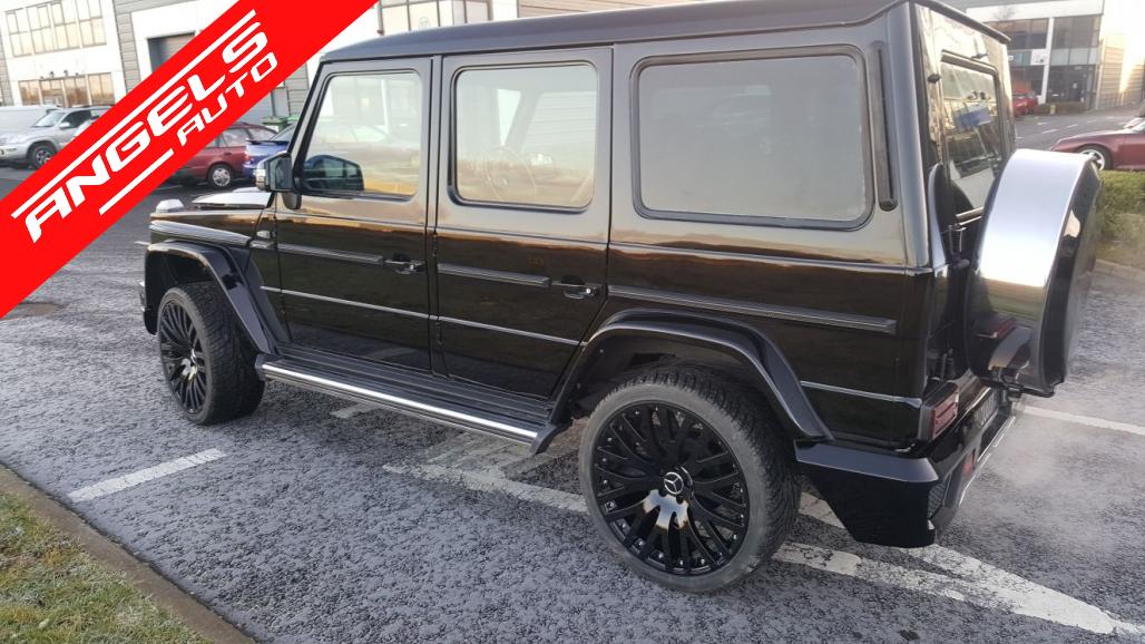 Bandouri Laterale compatibil cu Mercedes G-class W463 1989-up AMG Carbon - imagine 6