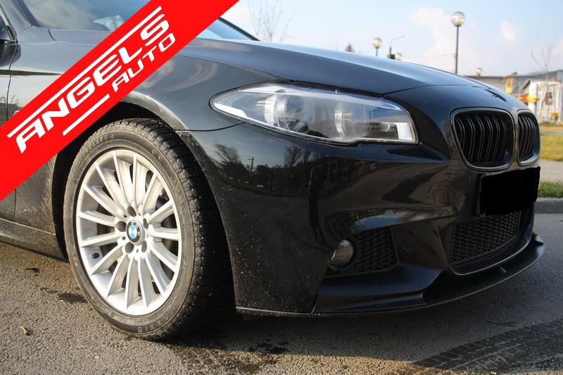Ansamblu Difuzor cu Prelungire bara fata compatibil cu BMW F10 F11 Seria 5 11-13 - imagine 6