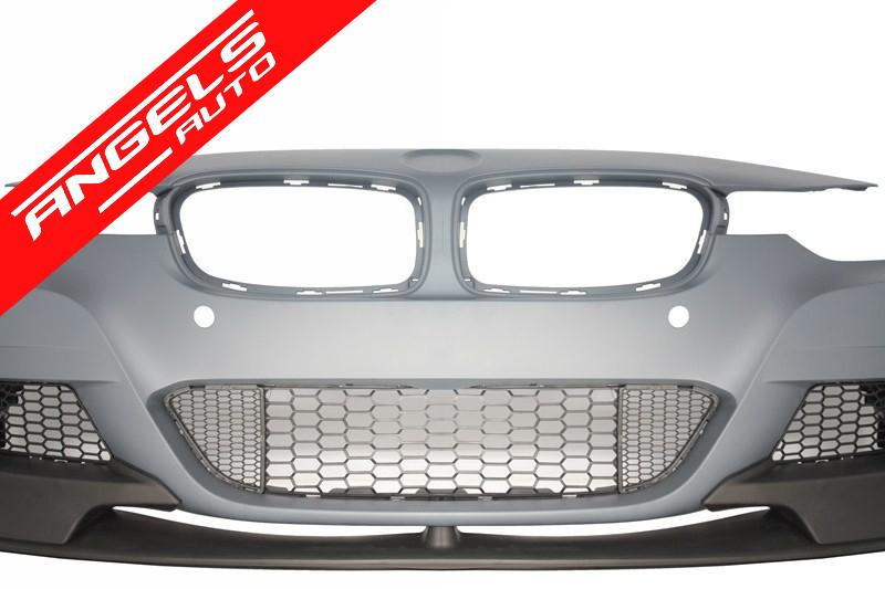 Bara Fata compatibila cu BMW Seria 3 F30 F31 (2011-up) M-Performance Cu Grile M - imagine 5