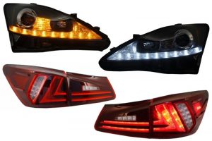 Faruri Stopuri compatibile cu Lexus XE20 IS250/IS350/ 2006-2013 Dayline LED X30 Facelift Design