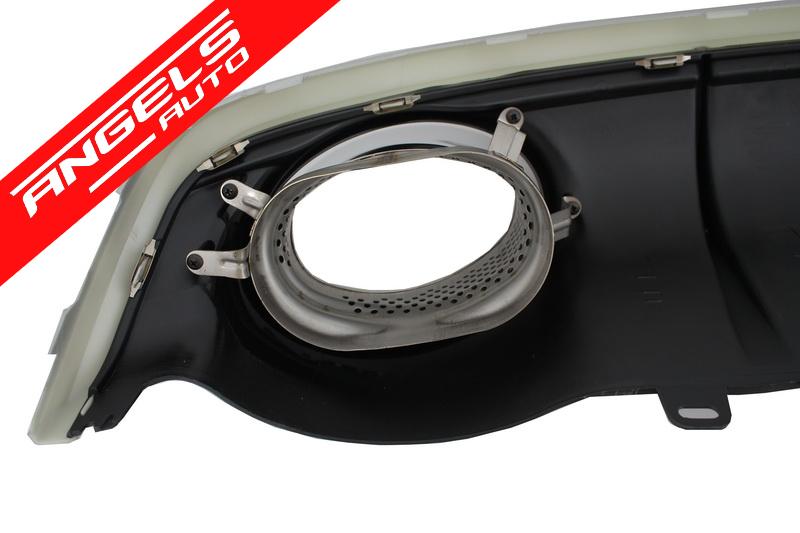 Difuzor Bara Spate compatibil cu Audi A7 4G Facelift (2015-2018) RS7 Design - imagine 4