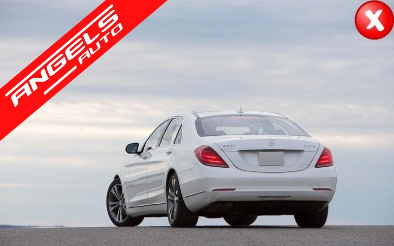 Pachet AMG compatibil cu Mercedes W222 S-Class 2013-up S63 AMG Bara Fata si Difuzor - imagine 7