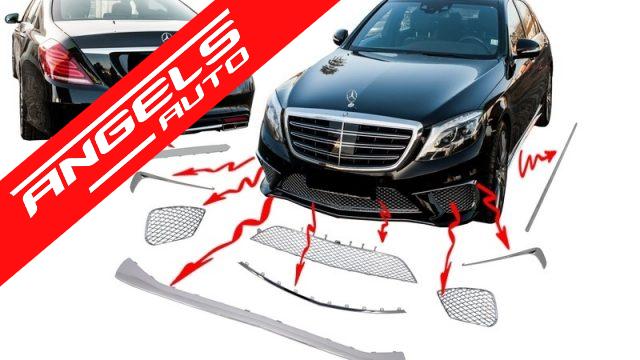 Ornamente cromate AMG compatibile cu Mercedes W222 S-Class (2013-up)