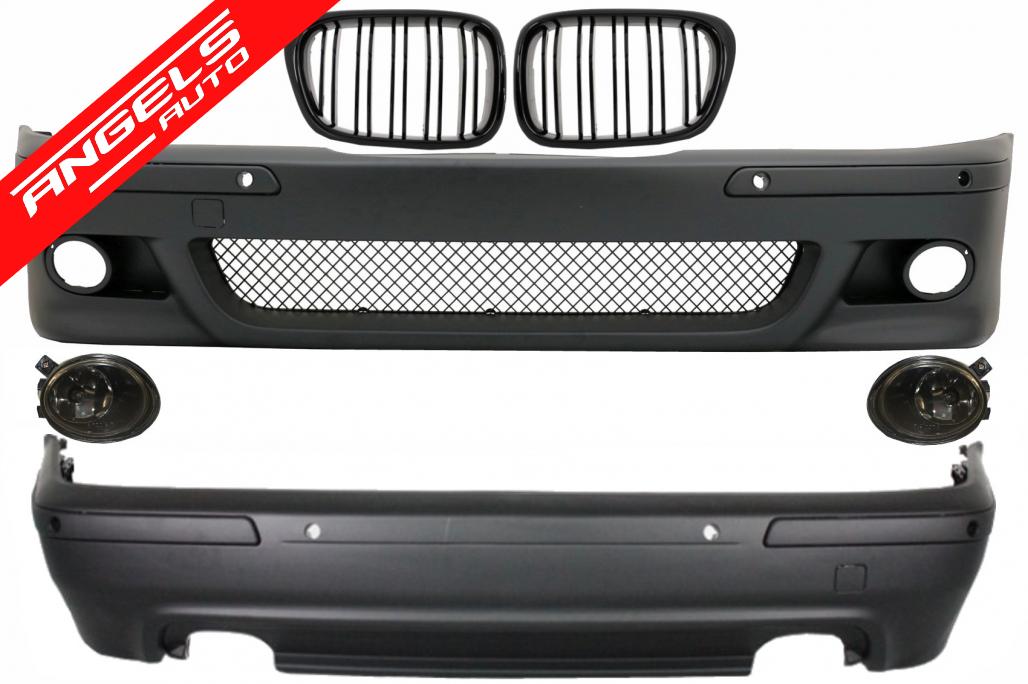 Pachet M compatibil cu BMW Seria 5 E39 97-03 M5 Cu Proiectoare si Grile Duble