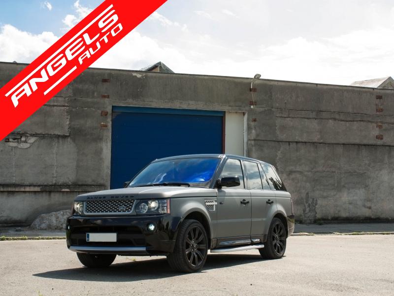 Pachet Facelift compatibil cu Range Rover Sport 09-13 Kit Autobiography Grile Negre - imagine 6