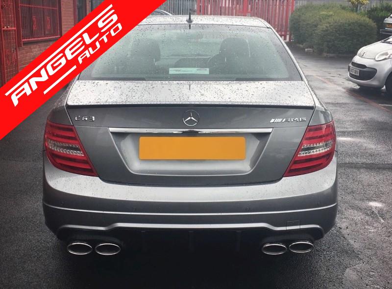 Bara Spate compatibila cu Mercedes C-Class W204 2007-2015 Facelift AMG Look - imagine 7