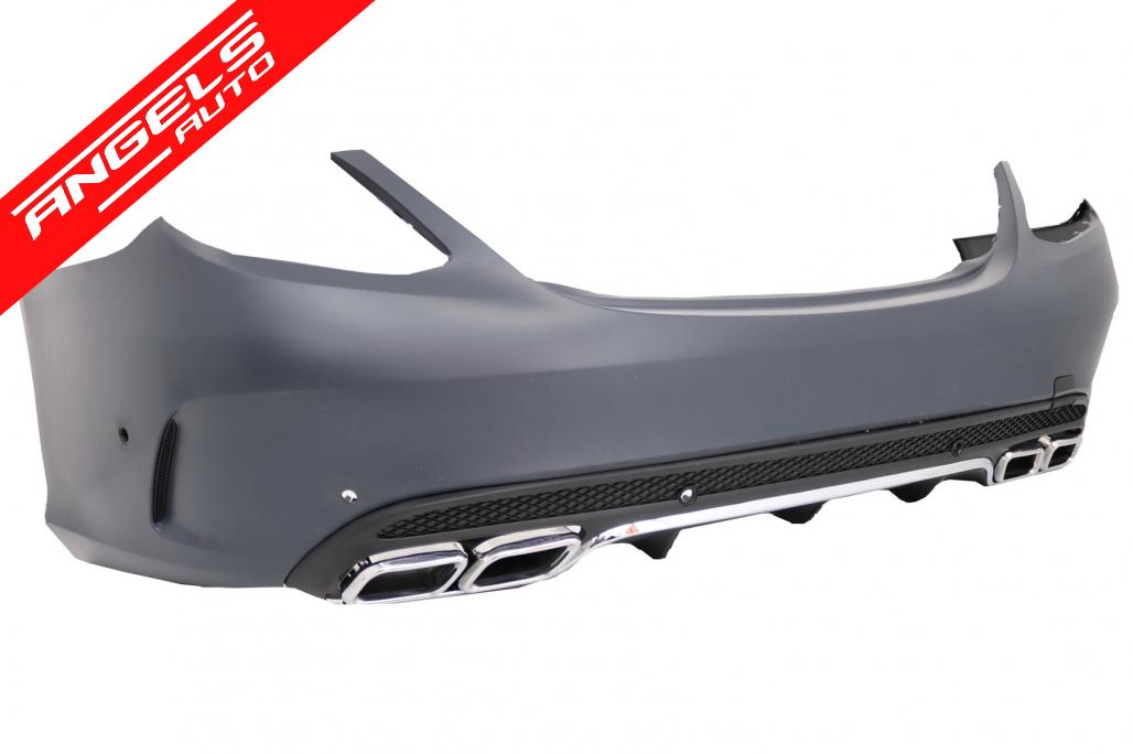 Pachet compatibil cu Mercedes C-Class W205 Sedan (2014-2018) Kit AMG C63 Design - imagine 7