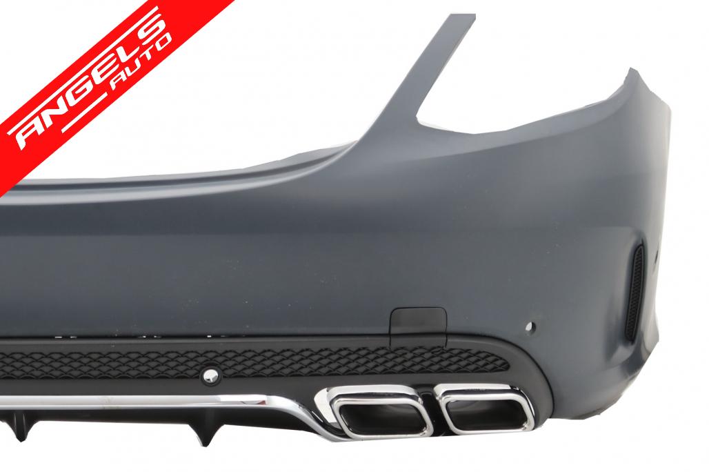 Pachet compatibil cu Mercedes C-Class W205 Sedan (2014-2018) Kit AMG C63 Design - imagine 8