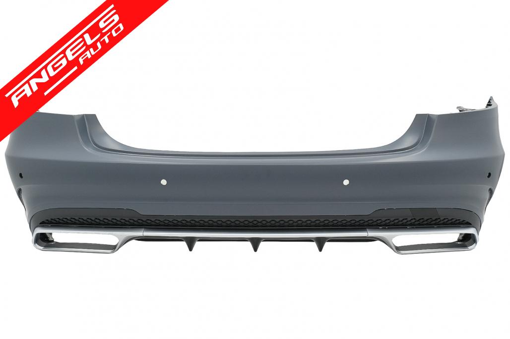 Pachet AMG compatibil cu Mercedes W212 E-Class Facelift 2013+ Kit E63 Aripi si Capota - imagine 3
