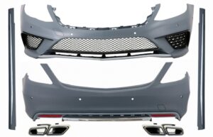 Pachet AMG compatibil cu Mercedes W222 S-Class (2013-up) Kit S63 cu Tobe