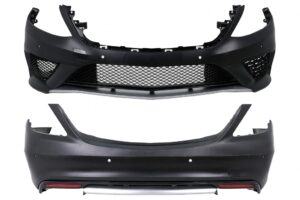 Pachet AMG Bara Fata si Spate compatibil cu Mercedes W222 S-Class (2013-up) Kit S63