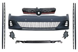 NOU! Kit Pachet ExteriorVW compatibil cu Golf 7.5 VII Facelift 2017+ GTI Look