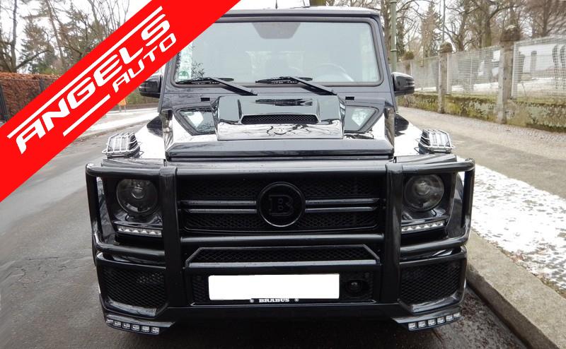 BullBar Negru Bare Protectie compatibil cu Mercedes G-Class W463 AMG Brabbus - imagine 8