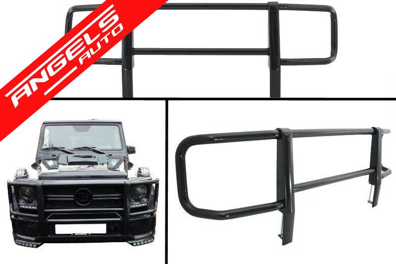 BullBar Negru Bare Protectie compatibil cu Mercedes G-Class W463 AMG Brabbus - imagine 2