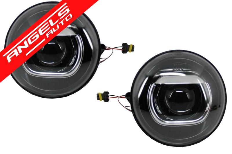 Grila Centrala si Faruri Bi-Xenon compatibila cu Jeep Wrangler / Rubicon JK (2007-2017) - imagine 6