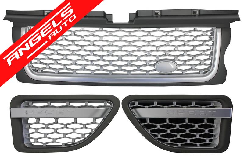 Grila Grile compatibila cu Rover Sport 05-08 Autobiography Look Silver
