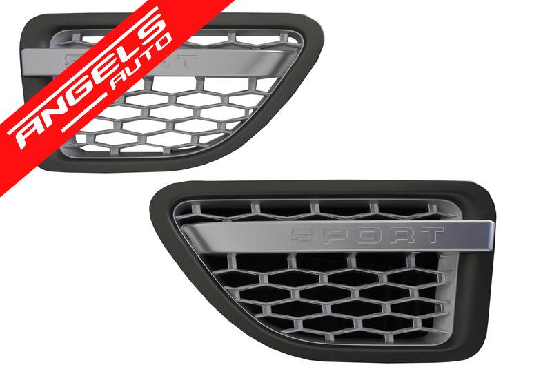 Grila Grile compatibila cu Rover Sport 05-08 Autobiography Look Silver - imagine 3