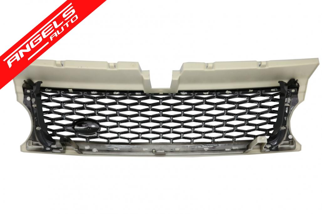 Grila Grile compatibila cu Range Rover Sport 2009-2013 Autobiography Grey SIlver - imagine 2