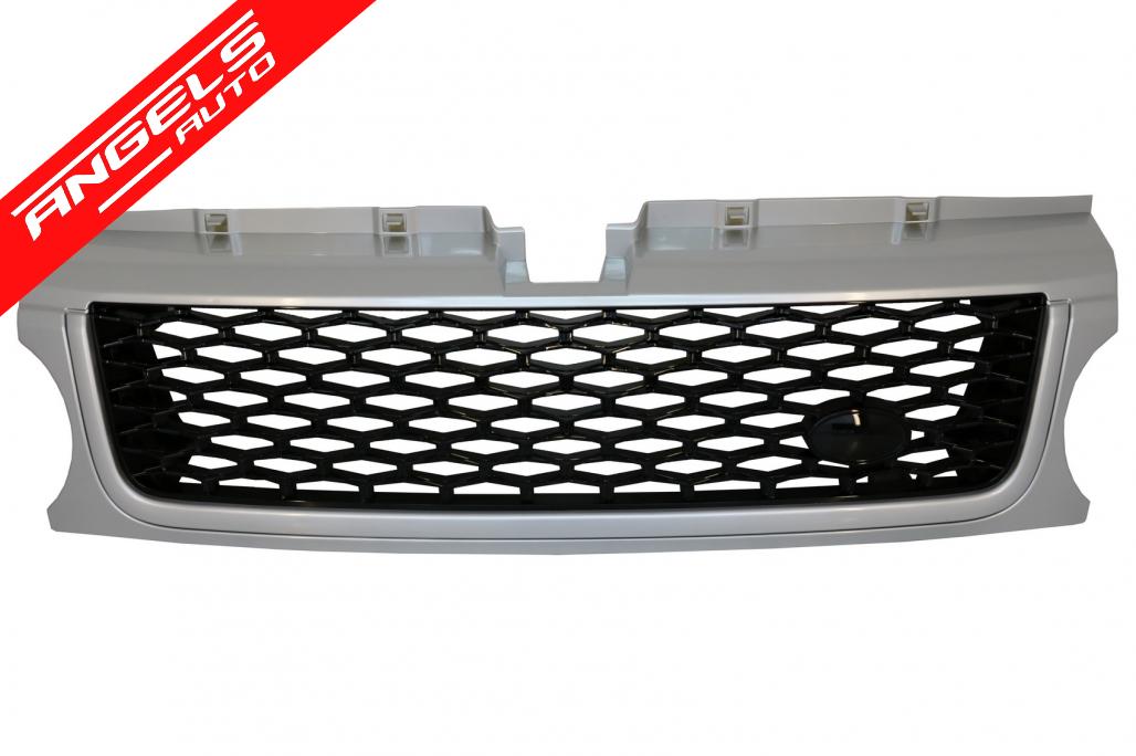 Grila Grile compatibila cu Range Rover Sport 2009-2013 Autobiography Grey SIlver - imagine 7