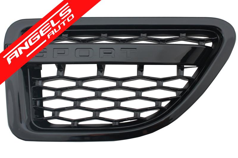 Grila Grile compatibila cu Range Rover Sport 2005-2008 Autobiography Piano Black - imagine 5