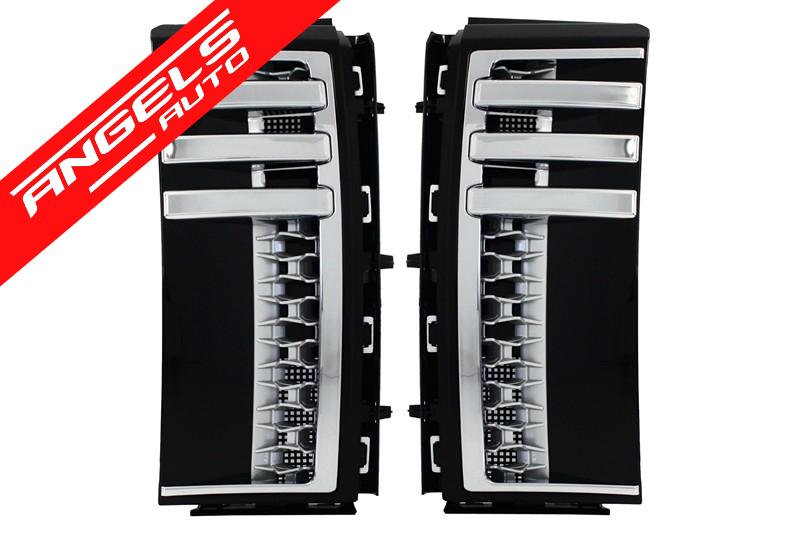 Grila Grile compatibila cu Range Rover Vogue L322 (2002-2006) NegruAutobiography - imagine 4
