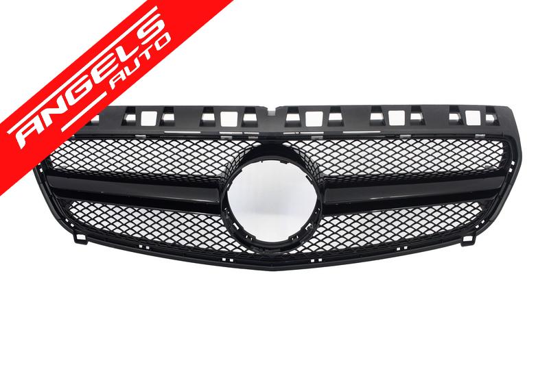 Grila compatibilaa compatibila cu Mercedes A-Class W176 (2012-2015) Fundal Negru