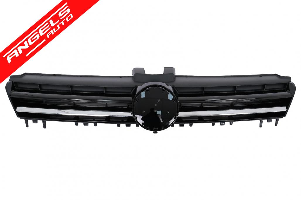 Grila Centrala compatibila cu VW Golf 7 VII 5G (2012-2017) R-Line Design Crom