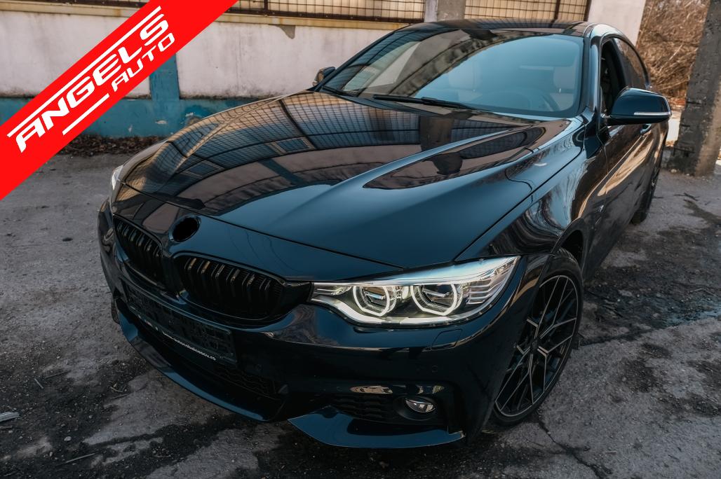 Grile compatibile cu Seria 4 F32 (2013-up) Piano Black M Design M Sport BMW - imagine 8
