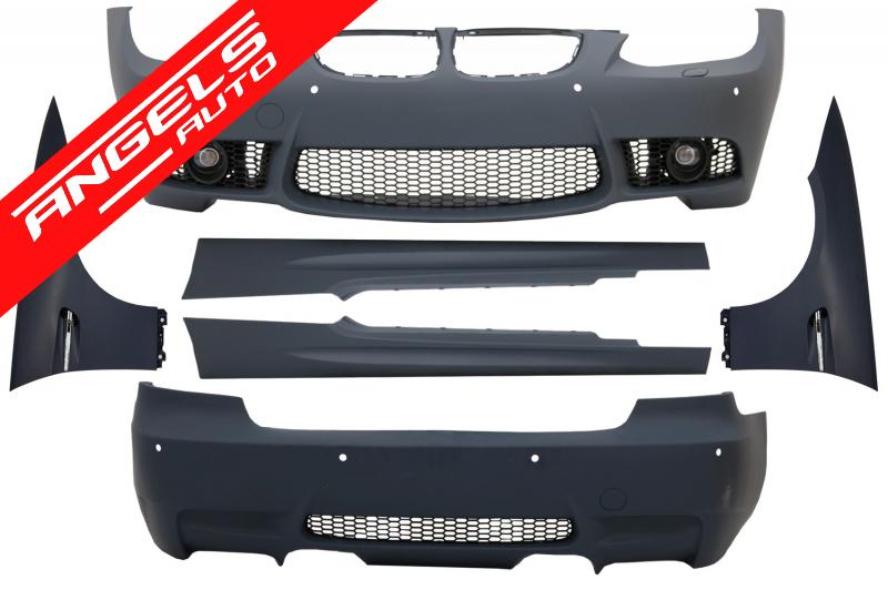 Pachet M3 compatibil cu BMW Seria 3 E92 E93 Coupe Cabrio (2006-2010) Kit cu Aripi