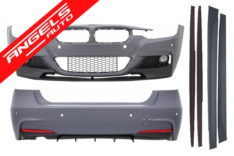 Pachet m M-Performance Seria 3 compatibil cu BMW F30 11-17 Evacuare Single