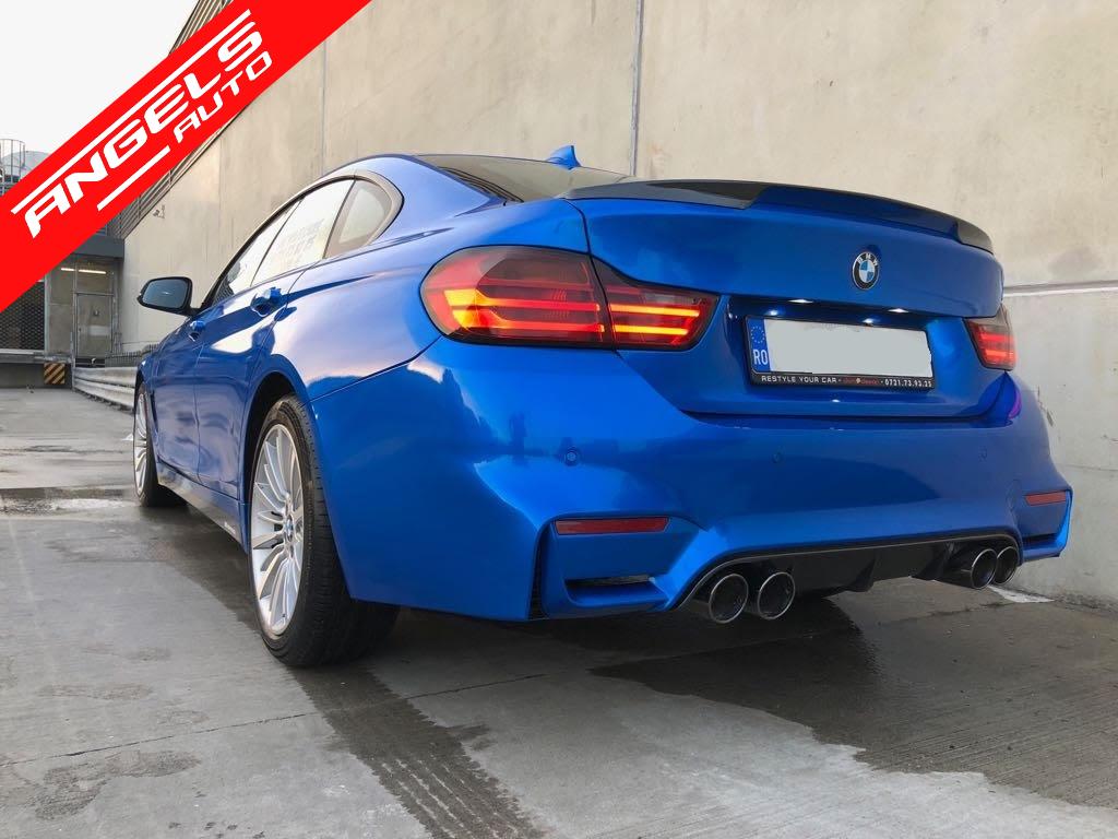 Pachet Exterior compatibil cu BMW Seria 4 F32 F33 (2013-2019) M4 Design - imagine 11