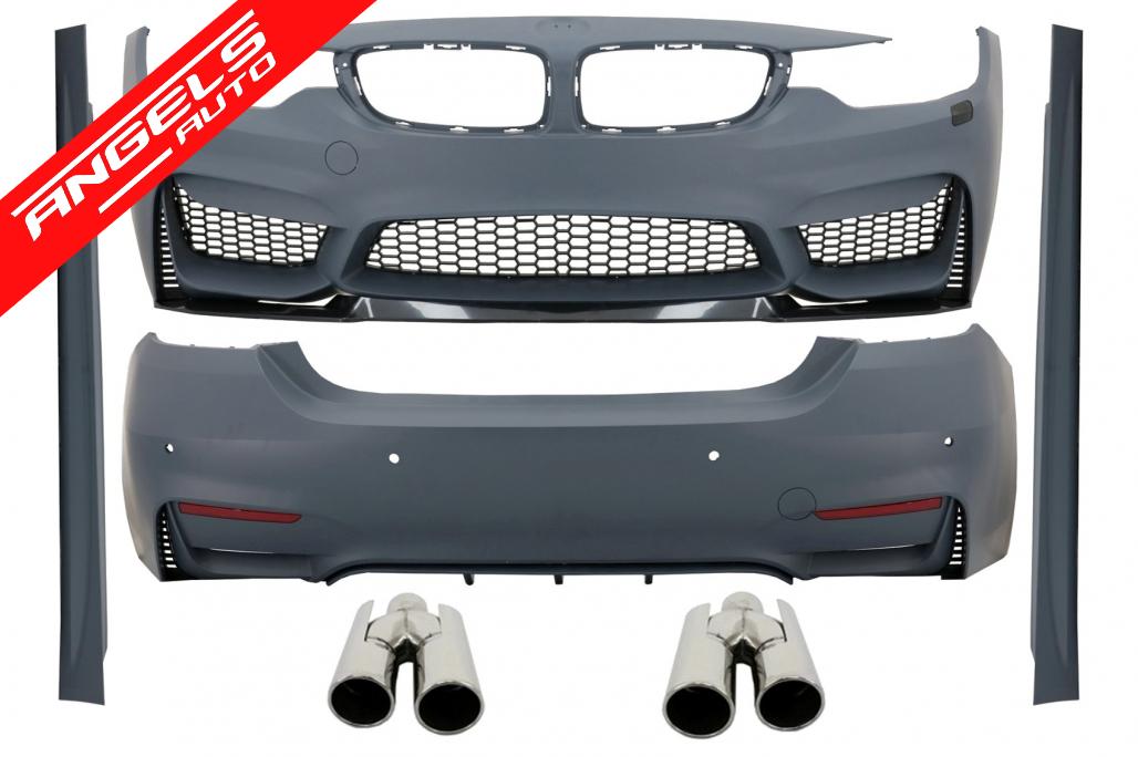 Pachet M compatibil cu BMW Seria 4 F32 F33 Coupe Cabrio 2013-up M4 cu Kit Tobe ACS