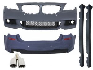 Pachet M compatibil cu BMW  F10 Seria 5 2011-2014 Kit M-Technik Design Cu Toba M