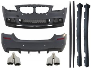 Pachet M compatibil cu BMW  F10 Seria 5 (2011-2014) Kit M-Performance Tipsuri M