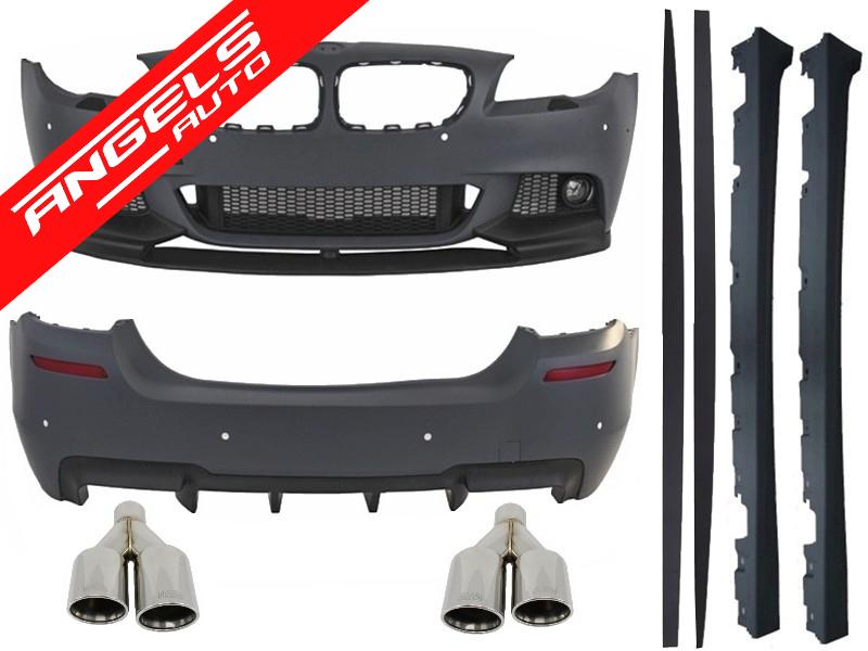 Pachet M compatibil cu BMW F10 Seria 5 (2011-2014) Kit M-Performance Tipsuri M