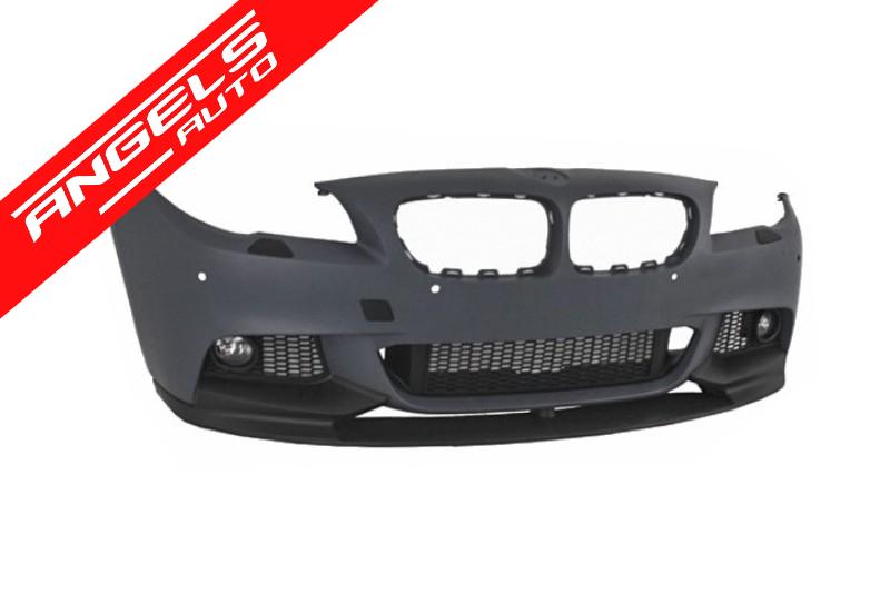 Pachet M compatibil cu BMW Seria 5 F10 2011-2014 M-Performance Tipsuri M-Power Negre - imagine 2
