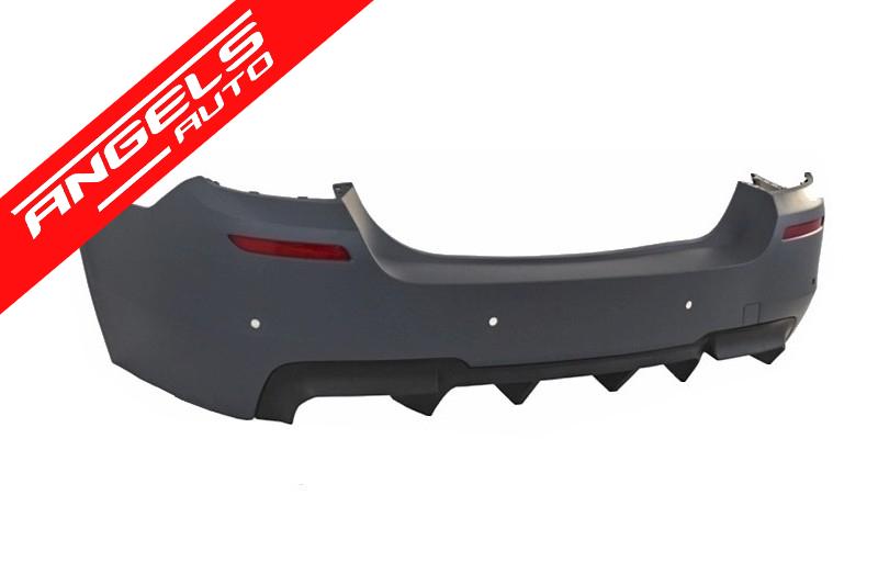 Pachet M compatibil cu BMW Seria 5 F10 2011-2014 M-Performance Tipsuri M-Power Negre - imagine 3