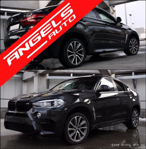 Pachet M Complet compatibil cu BMW X6 F16 2015-2020 Kit X6M - imagine 8