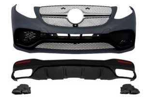 Pachet AMG Complet compatibil cu Mercedes GLE W166 2015+ Kit Black Edition