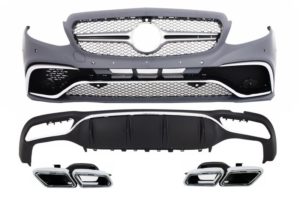 Pachet AMG compatibil cu Mercedes E-Class W213 2016-up Crom kit AMG Look