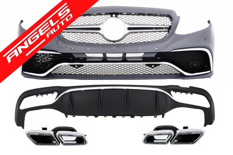 Pachet AMG compatibil cu Mercedes E-Class W213 2016-up Crom kit AMG Look