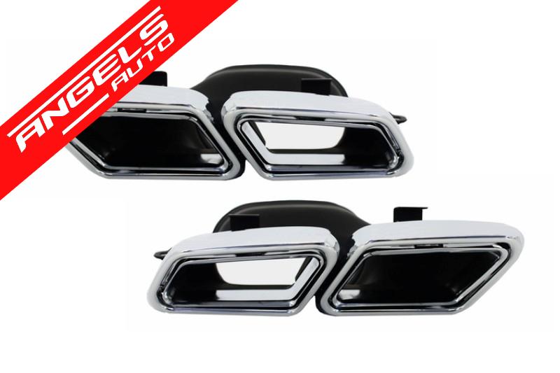 Pachet AMG compatibil cu Mercedes E-Class W213 2016-up Crom kit AMG Look - imagine 4