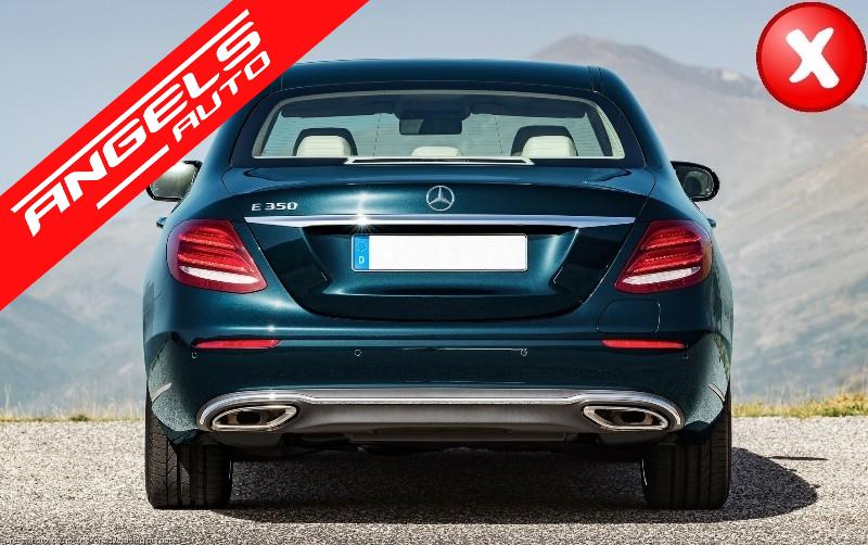 Pachet AMG compatibil cu Mercedes E-Class W213 2016-up Crom kit AMG Look - imagine 6
