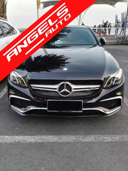Pachet AMG compatibil cu Mercedes E-Class W213 2016-up Crom kit AMG Look - imagine 7